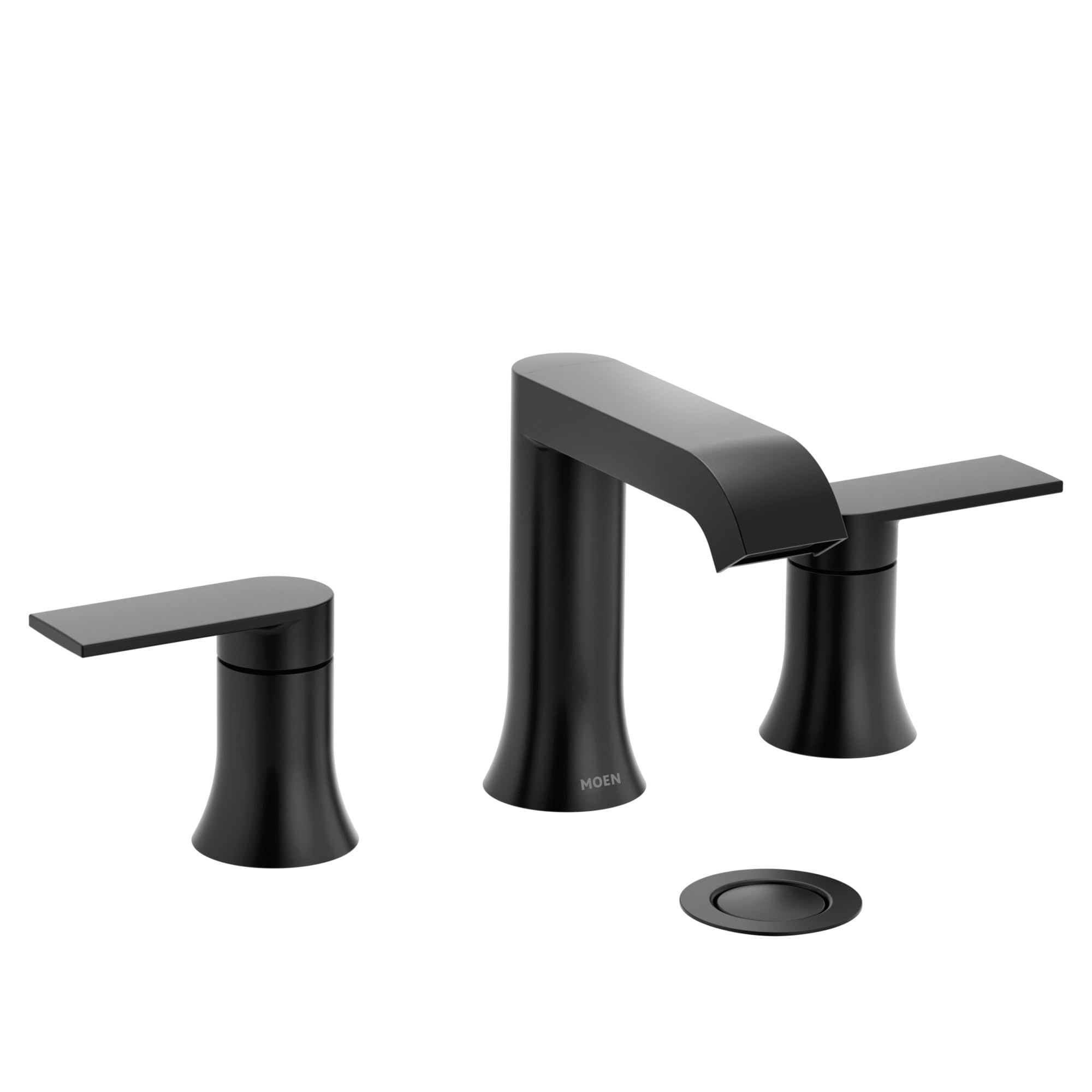 Amazon.com: Moen Genta LX Two-Handle High Arc Widespread Bathroom